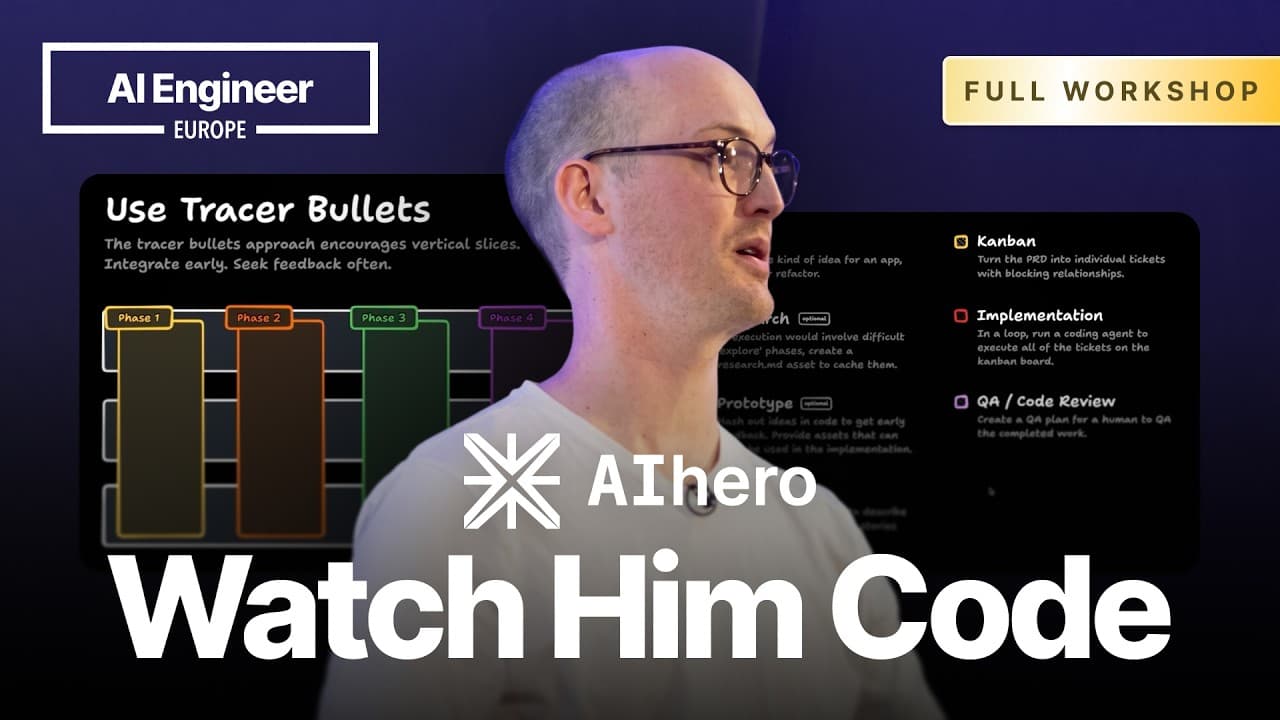 Full Walkthrough: Workflow for AI Coding — Matt Pocock