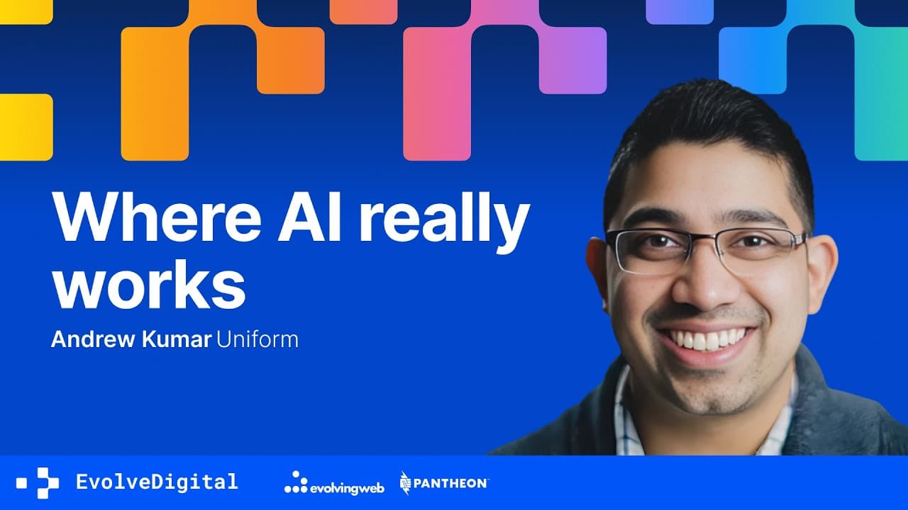AI that actually matters in 2026, Andrew Kumar | EvolveDigital Toronto 2026