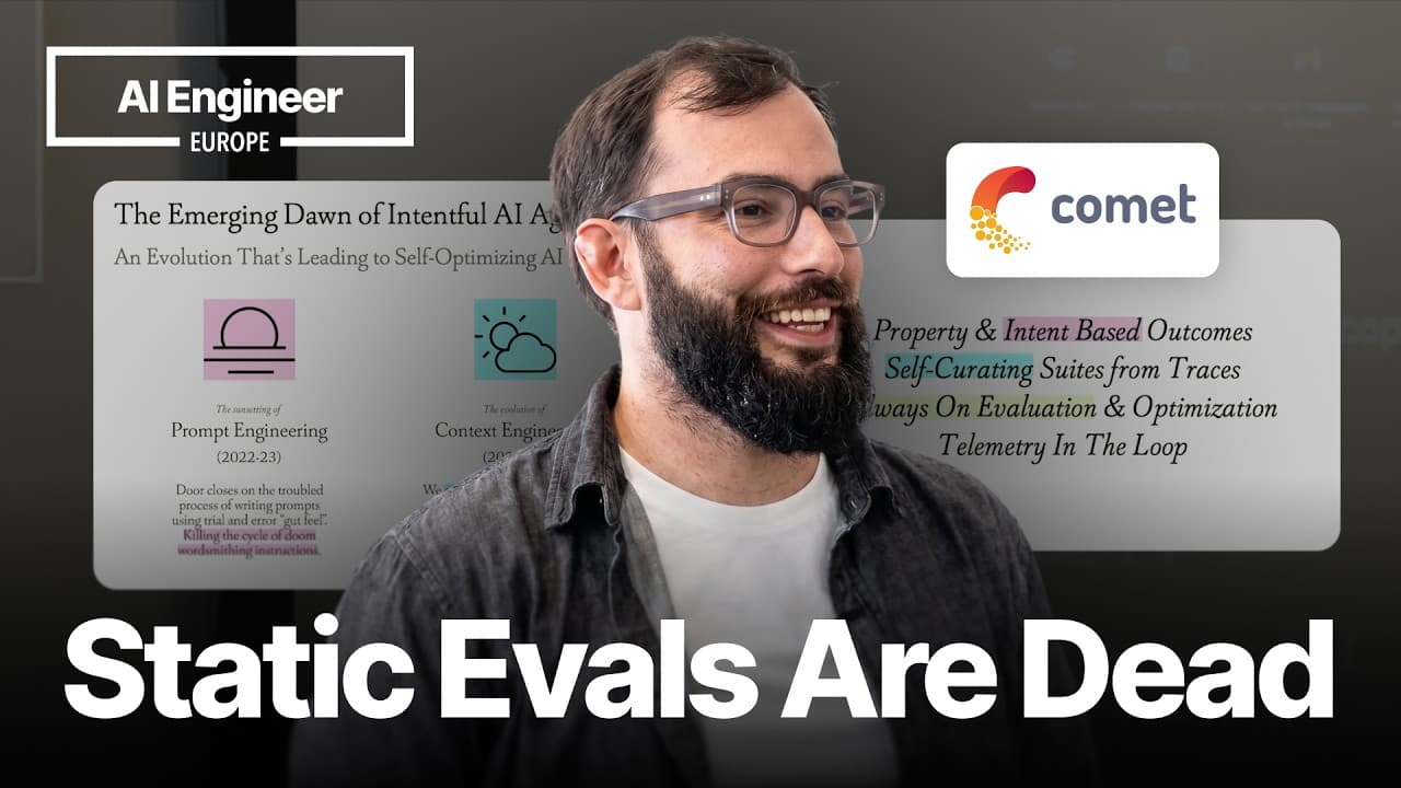 Malleable Evals: Why Are We Evaluating Adaptive Systems with Static Tests? — Vincent Koc, OpenClaw