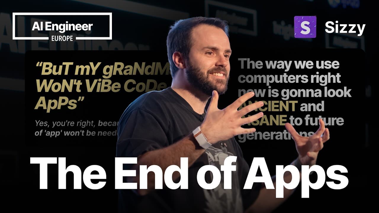 The End of Apps — Kitze, Sizzy.co