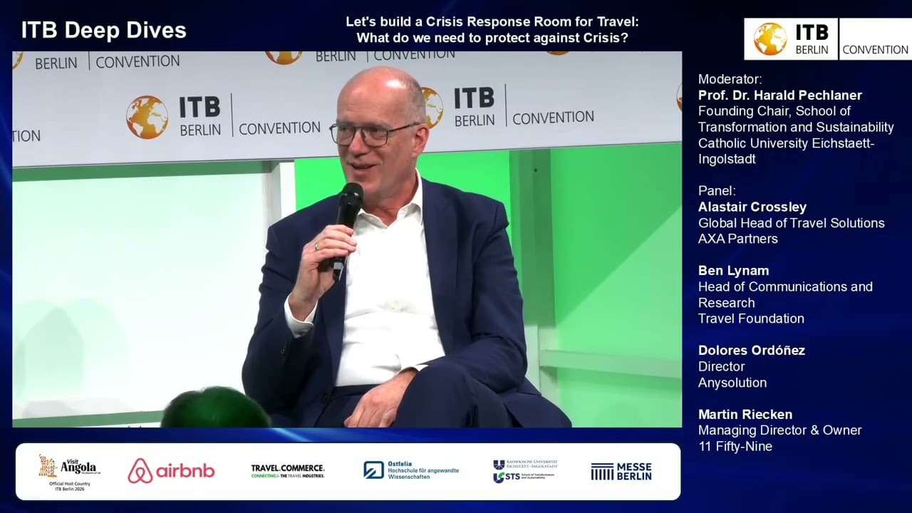 Let's build a Crisis Response Room for Travel: What do we need to protect against Crisis?