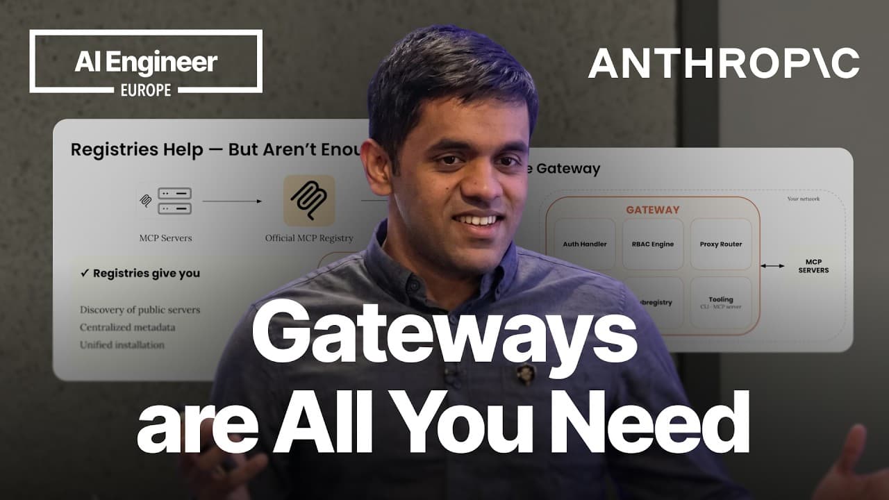 Gateways are All You Need — Karan Sampath, Anthropic