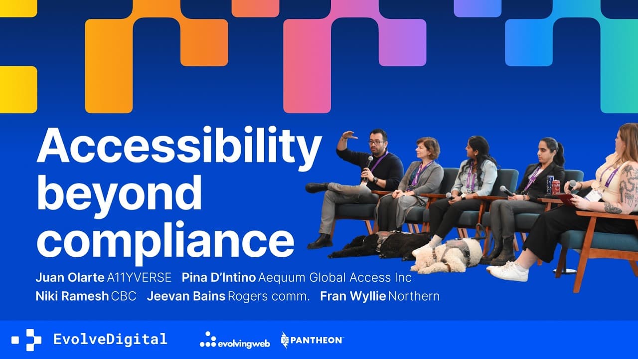 Accessibility unlocked: People, tools, and what's next | Evolve Digital Toronto 2026