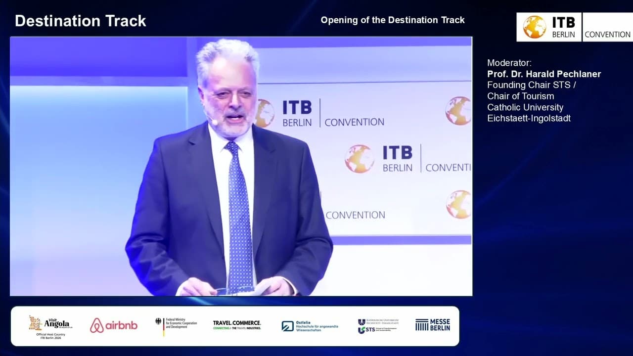 Opening of the Destination Track ITB Berlin 2026 03/04/2026