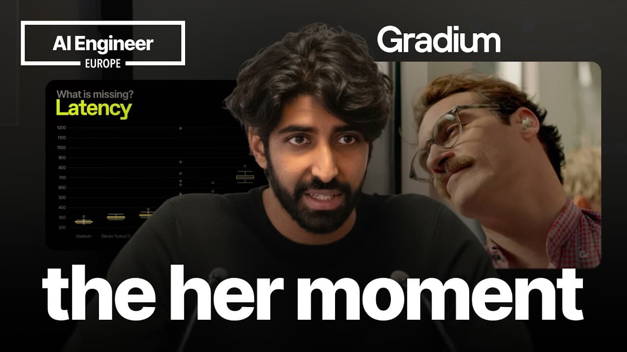 Voice AI: when is the "Her" moment? — Neil Zeghidour, CEO, Gradium AI