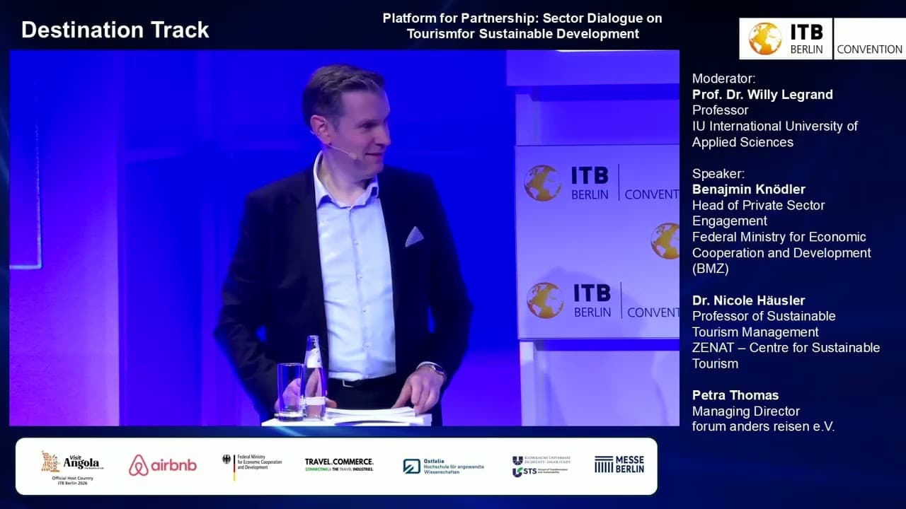 Platform for Partnership: Sector Dialogue on Tourism for Sustainable Development