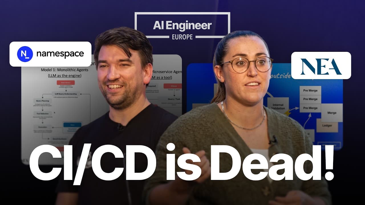 CI/CD Is Dead, Agents Need Continuous Compute and Computers — Hugo Santos and Madison Faulkner