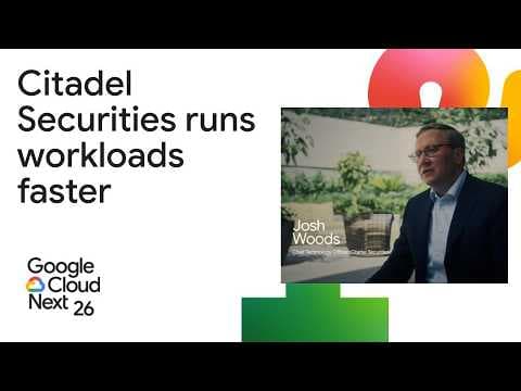 Citadel Securities runs workloads up to 4x faster with Ironwood