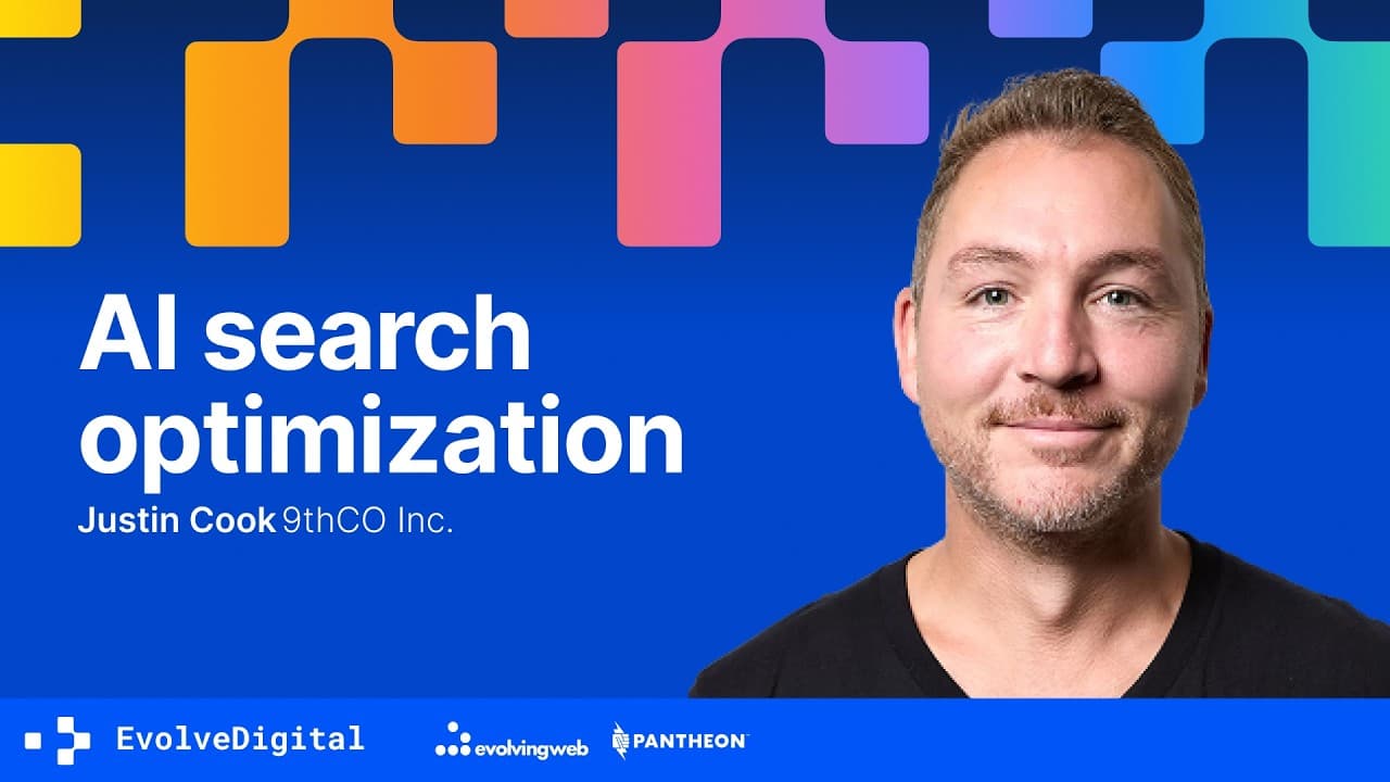 Achieving brand visibility in the era of AI-search, Justin Cook | Evolve Digital Toronto 2026