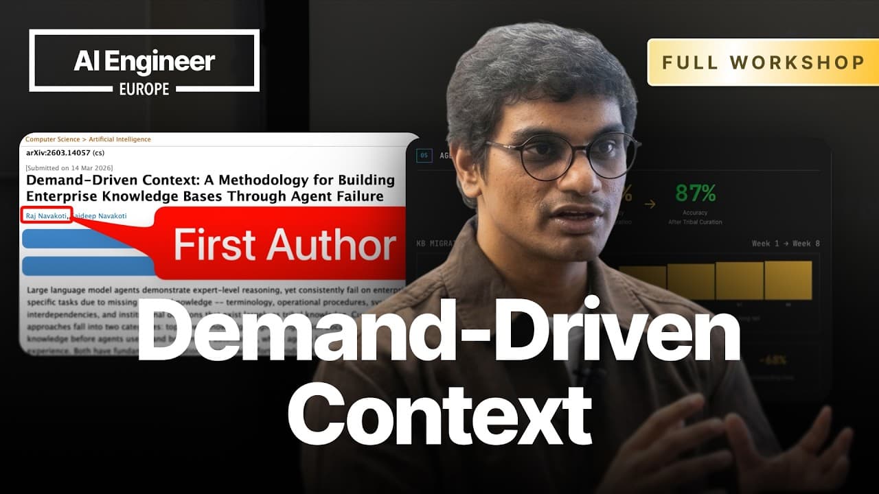 Demand-Driven Context: A Methodology for Coherent Knowledge Bases Through Agent Failure