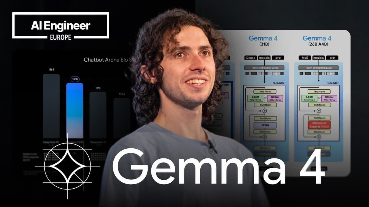 Gemma, DeepMind's Family of Open Models — Omar Sanseviero, Google DeepMind