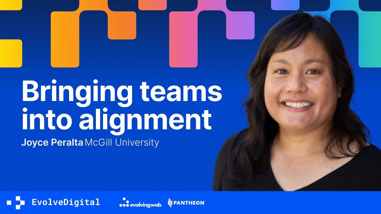 Consistency at scale in higher education, Joyce Peralta | EvolveDigital Toronto 2026