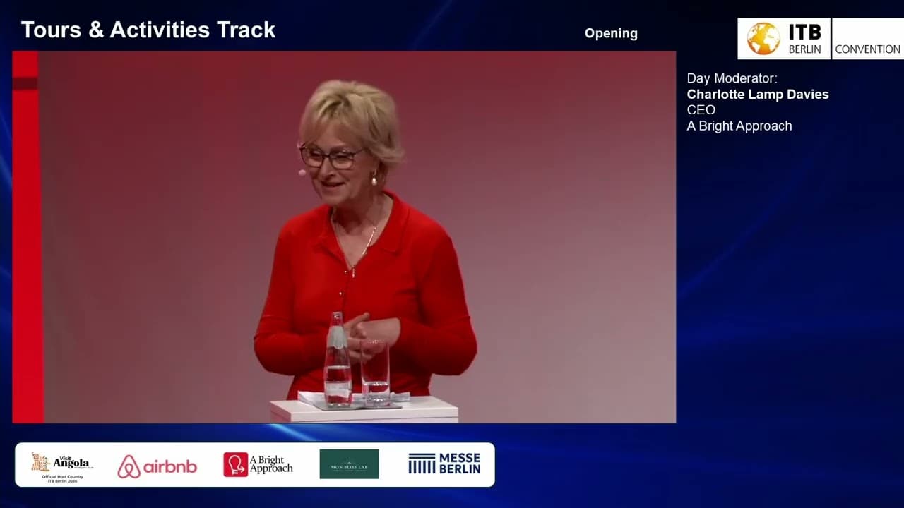 Opening at ETravel Stage ITB Berlin 2026 03/04/2026