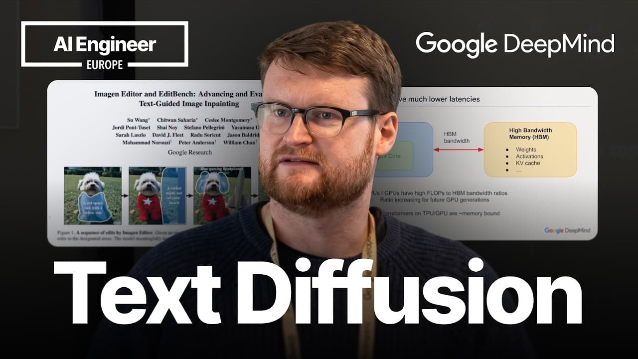 Text Diffusion — Brendon Dillon, Google DeepMind