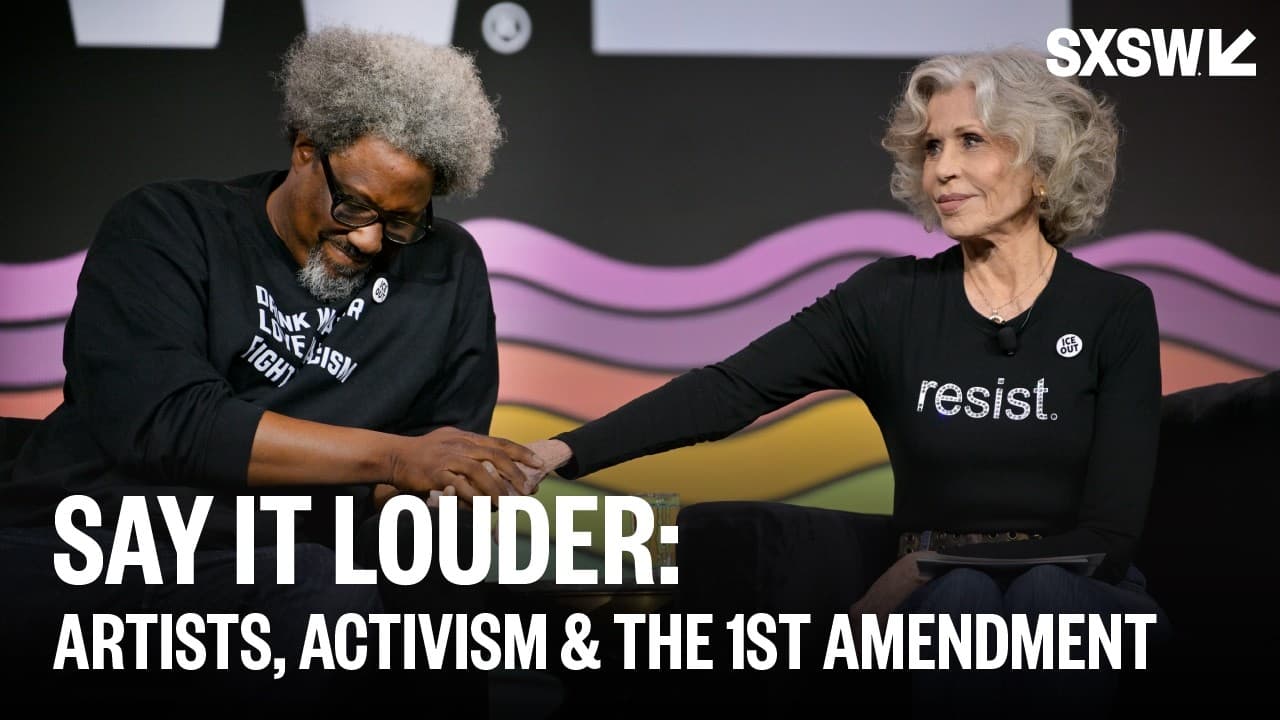 Say It Louder: Artists, Activism & the First Amendment with The ACLU, Jane Fonda, & W. Kamau Bell